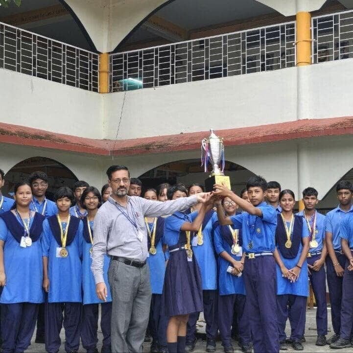 VKV Nalbari Shines at CBSE Cluster I Athletics Meet